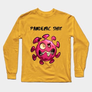 Pandemic Funny Art Long Sleeve T-Shirt